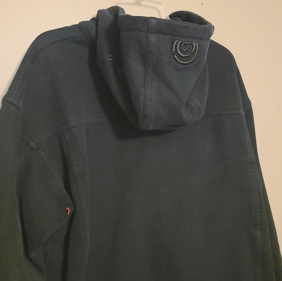 Lululemon | Men's Classic Black Full Zipper Scuba Hoodie Sweatshirt (Size XL) - Picture 10 of 14
